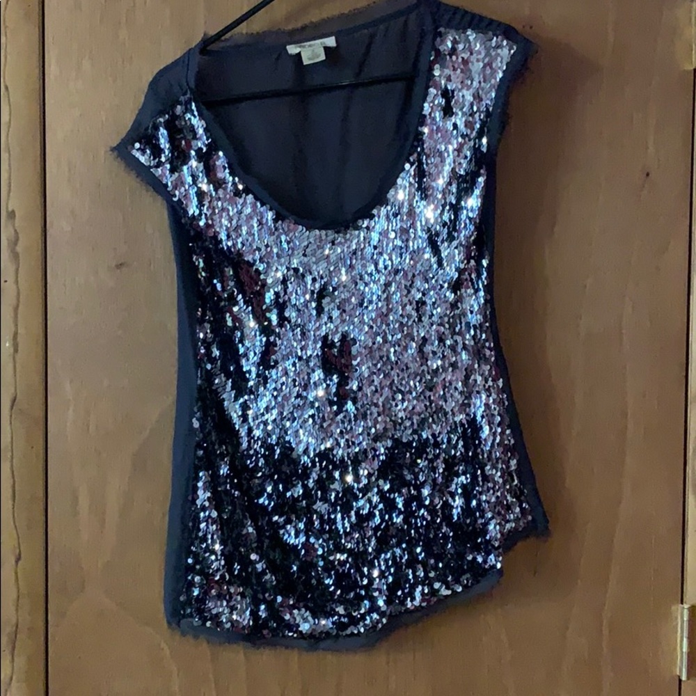 Arden B: sequin shirt